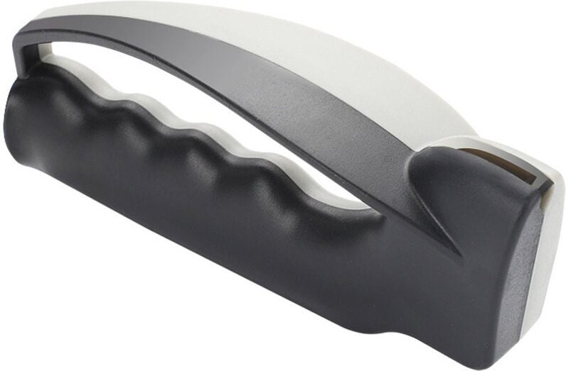 Sollbry - Messerschärfer, Messer schärfen, robuster Kunststoffgriff, grau