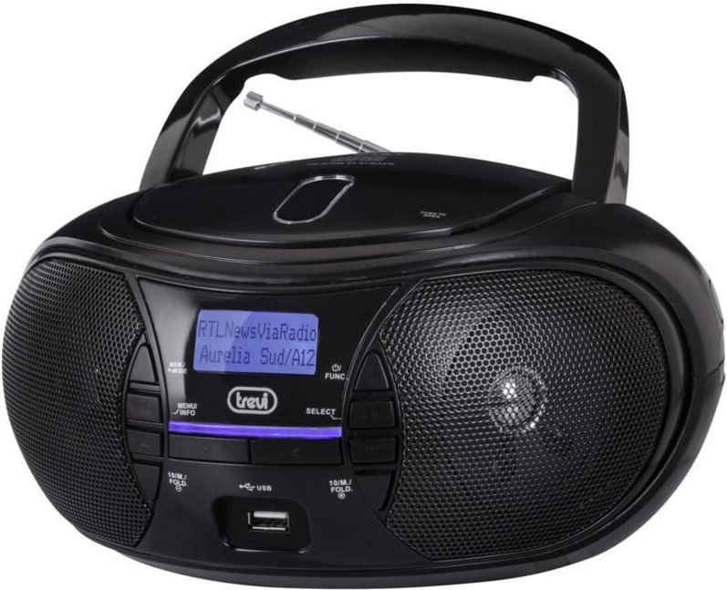 Trevi CMP 581 Analog & Digital Schwarz