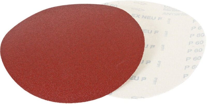 Maschinen STKTSM250K60 Schleifteller mit Klettbelag k 60 5 St. Durchmesser 254 mm - Holzmann