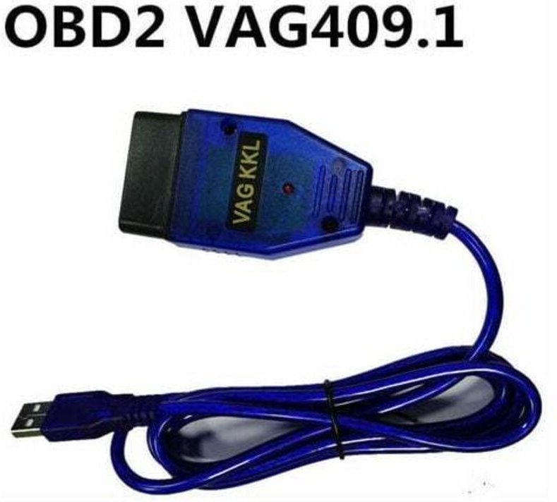Autodiagnosetool, Scanner für Audi A2 A3 A4 A6 A8 Q7 Tt S3 S2 80 409 100, Obd2 Vag409.1, USB-Kabel 200