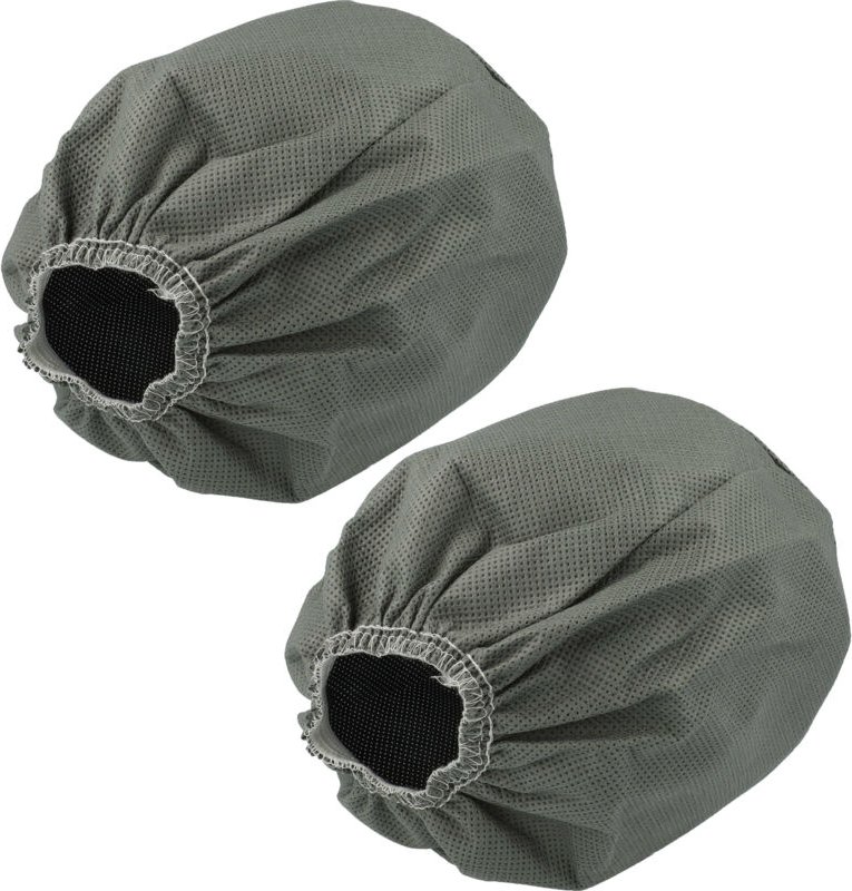 2x Textilfilter Ersatz für Bosch 2609256F41 für Industriestaubsauger, Nass-/Trockensauger - Stoffbeutel, Abwaschbar Grau...