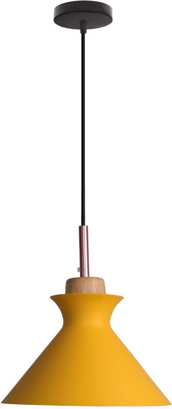 Retro Metall Industrie Pendelleuchte Kreative Dekoration Eisenkunst E27 Kronleuchter (Gelb)