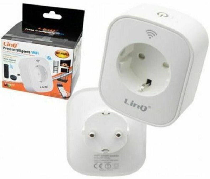 Thumbnail - Trade Shop - mini-steckdose wifi hausautomatisierung android ios smart plug linq WF-PZ003 -