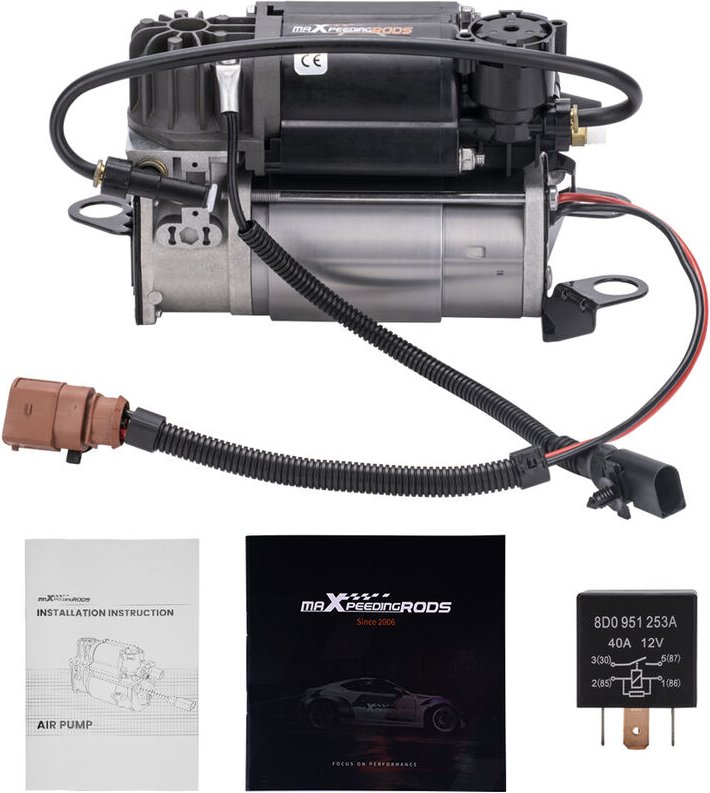 Maxpeedingrods - bomba Kompressor für audi A6 C6 S6 4F Luftfederung 4F0616005D 4F0616006Abomba Kompressor for audi A6 C6...