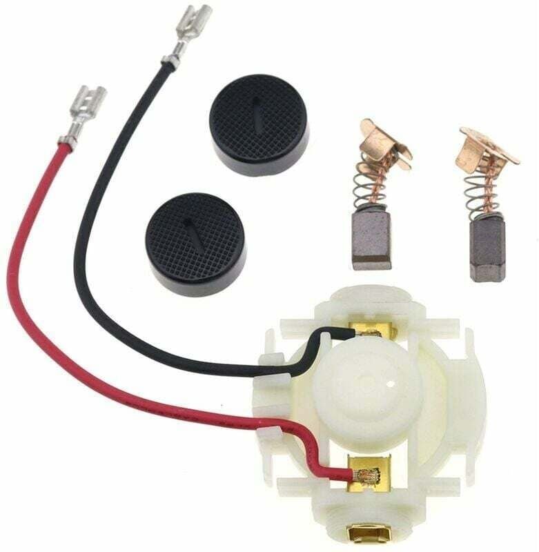 CB430 Kohlebürstenhalter & Abdeckungsset & Bürsten für Makita BGA450 BGA452 DGA452