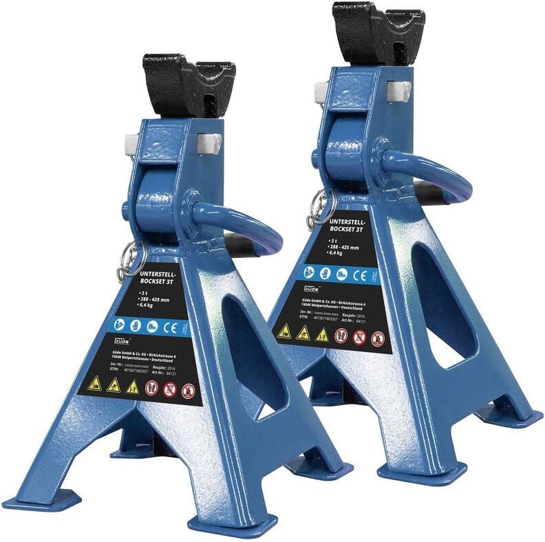 Güde - Unterstellbock-Set 3T 2er Set 276–420 mm höhenverstellbar