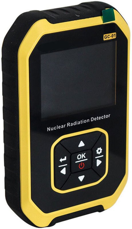 Tragbarer Professioneller Geigerzähler -01, Dosimeter für Nukleare Strahlung, Marmordetektor, Radioaktivitätstester