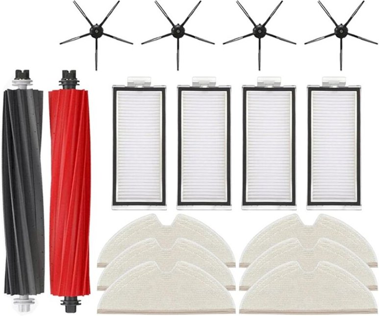 Thumbnail - 16PCS für Staubsauger Hauptseitenbürste Hepa-Filter Mopptuch-B