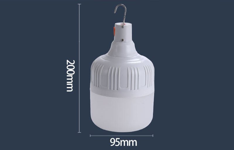 Beijiyi - Campinglaterne, tragbare LED-Campinglampe 500 Lumen mit USB-Akkus, 2 Beleuchtungsmodi, wasserdichte Campingleu...