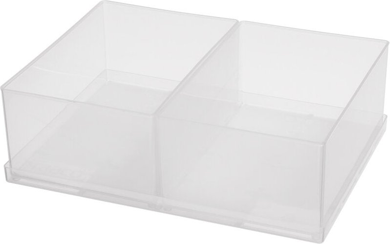 80 2xBA6-1 Sortimentskoffer-Einsatz (b x h x t) 220 x 69 x 160 mm Inhalt 1 St. - Raaco