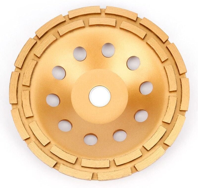 Diamant-Schleifscheibe 230 x 22,2 mm – Turbo-Diamant-Topfschleifscheibe für Beton, Granit, Stein, Marmor, Stein, Mauerwe...