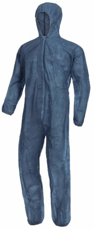 Einweg Overall Größe xxl mit Kapuze, Typ 40 extra dick - Ulith