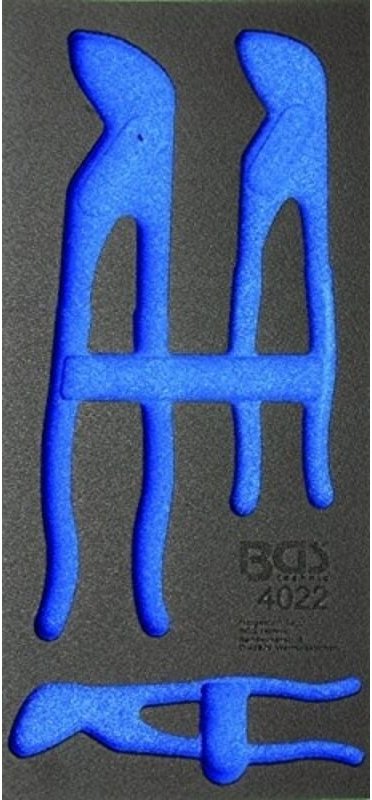 Werkstattwageneinlage 1/3 leer für Art. 4022