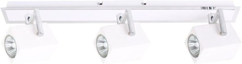 Mateo - Moderne Scheinwerfer Chrome 3 Light mit weißem Farbton, GU10 - Italux