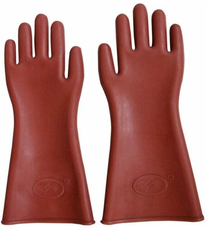 Arbeitshandschuhe Gummihandschuhe für Elektriker Sicherheitsschutz, 12 kV isolierte Handschuhe (Menge: 1 Satz)