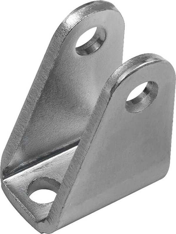 Riegler Schwenklager, ISO6432, Kolben-Ø 20-25, Bolzen-Ø 8, Stahl verzinkt