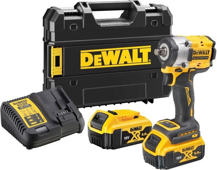1/2 xr Schlagschrauber - 18V 5.0 Ah - Sicherungsring - DCF921P2T-QW - Dewalt
