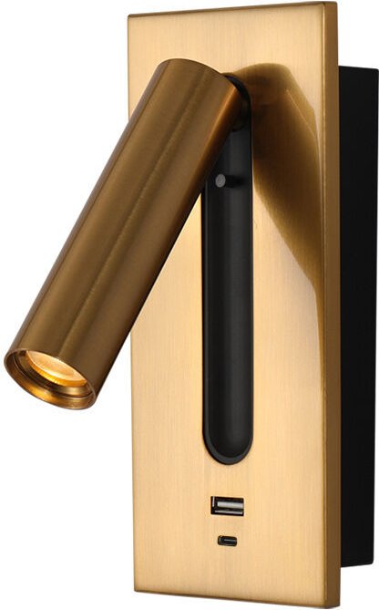 LED-Leseleuchte, Nachttischlampe, versteckter Schalter, Nachttischlampe, Typ c, Nachttischlampe, Unterputz-Wandleuchte, ...