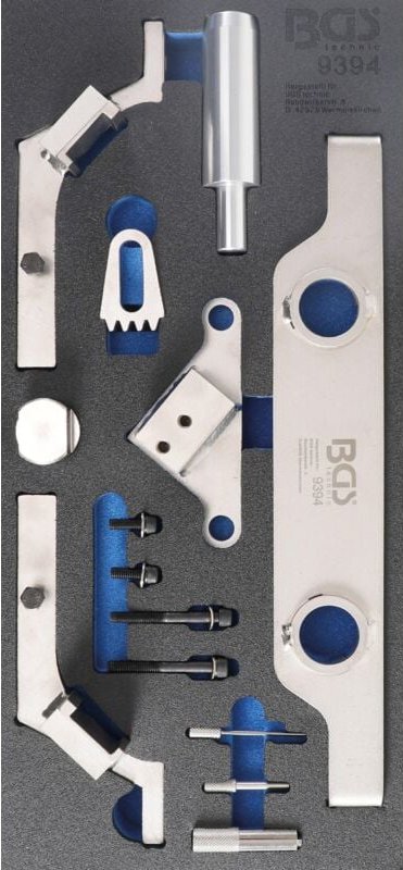 Bgs Technic - Werkstattwageneinlage 1/3: Motor-Einstellwerkzeug-Satz für Opel, Saab, Chevrolet 2.0l / 2.4l