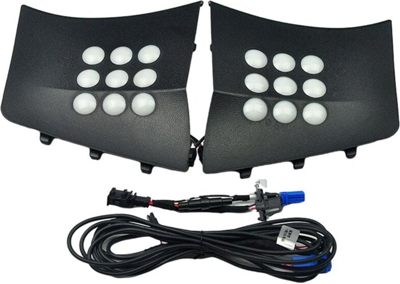 Tlily - Auto Stamm Licht led Nacht Lampe Innen Refit Koffer Camping für MK2 2017-2021