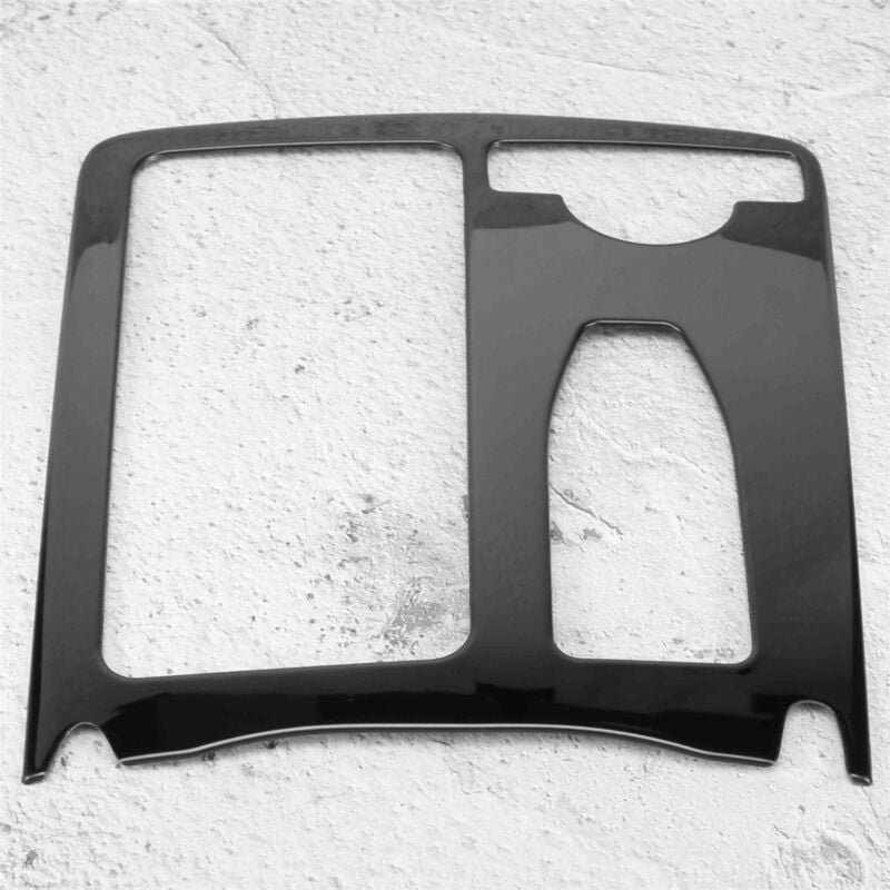 Tlily - Rahmenabdeckung für Wasserbecherhalter der Mittelkonsole im Auto, Zubehör für C-Klasse W204 C180 C200 2007–2014 ...