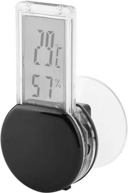 Elektronisches Hygrometer-Thermometer für Reptilien, wasserdicht, Echtzeit-Temperatur- und Feuchtigkeitsüberwachung für ...