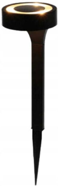 Solar Gartenlampe LED 40cm warmes Licht Dämmerungssensor wasserdicht