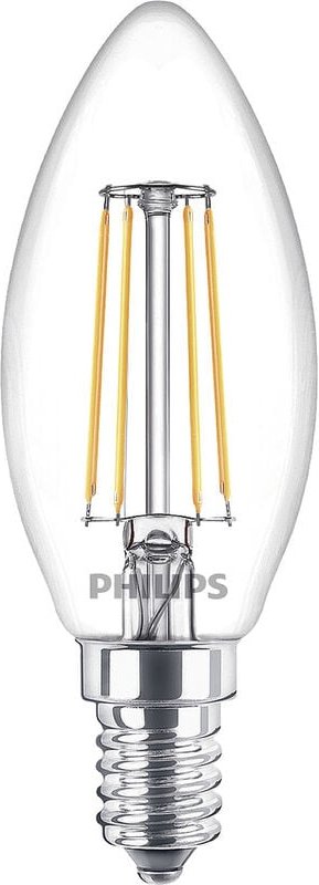 Philips - led 76307700 led eek f (a - g) E14 Kerzenform 4.3 w = 40 w Warmweiß (ø x l) 3.5 cm x 9.7 cm
