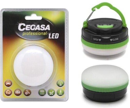 Cegasa - professionelle Taschenlampe de 5 led 30lm - Aufhängehaken - 5 Modi de Beleuchtung - stoßfest und wasserdicht ip...
