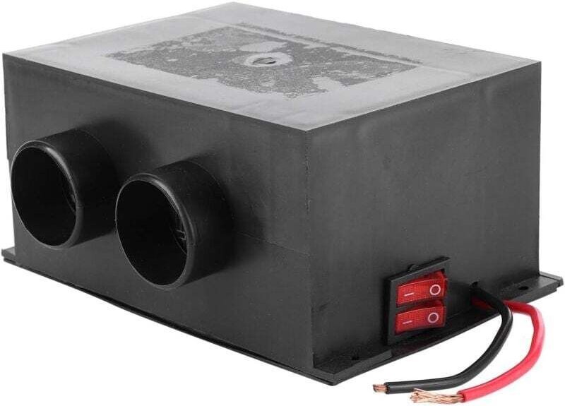 12V 600W Auto Heizung ABS 2 Löcher Tragbare Winter Schnelle Heizung Wärmer Abtauen Ruhig