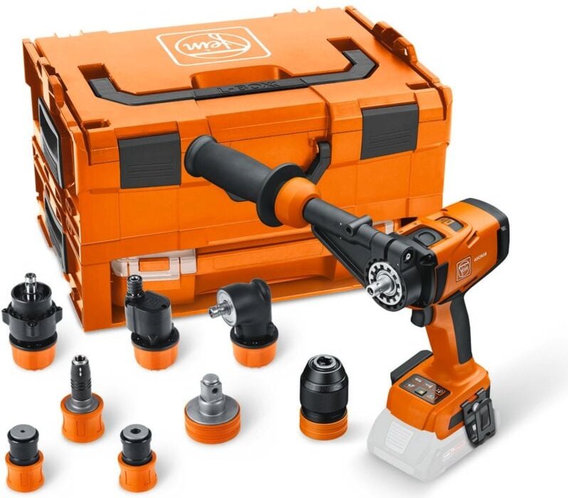 Thumbnail - 4-Gang Akku-Bohrschrauber ascm 18-4 qm as QuickIN Set, incl. Zubehör, i-BOXX, l-boxx - Fein