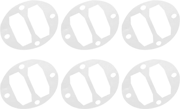 10 Stücke Luftkompressor Kopfdichtung Luftkompressor Zylinderkopf Basis Ventilplatte Dichtung Pad Zylinderpumpe 2.5/3P Z...