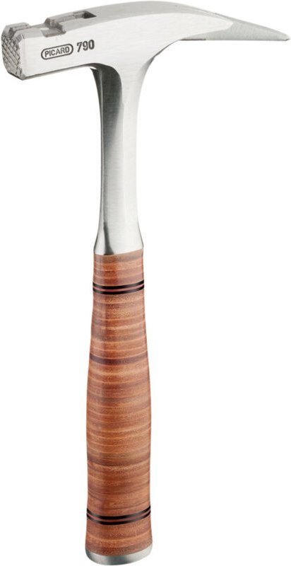 Thumbnail - Picard Gmbh - Picard Latthammer mit Ledergriff 790 Ganzstahl Magnet Nagelhalter geraute Bahn