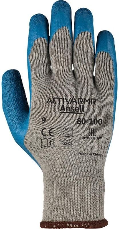 12 Paar Handschuh ActivArmr 80-100 Gr. 9