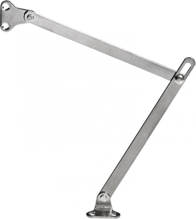 Klappenhalter ohne Arretierung 250 mm, Öffnungswinkel 90°, 2 Stück Möbelbeschläge - Hettich