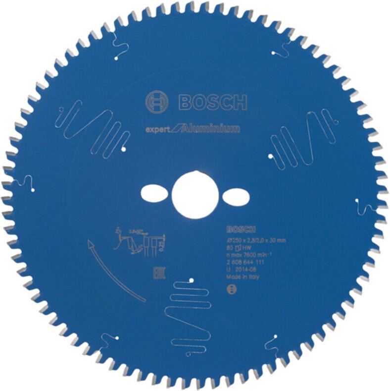 Thumbnail - Kreissägeblatt Expert for Aluminium 250 x 30 x 2,8 mm, 80 - Bosch