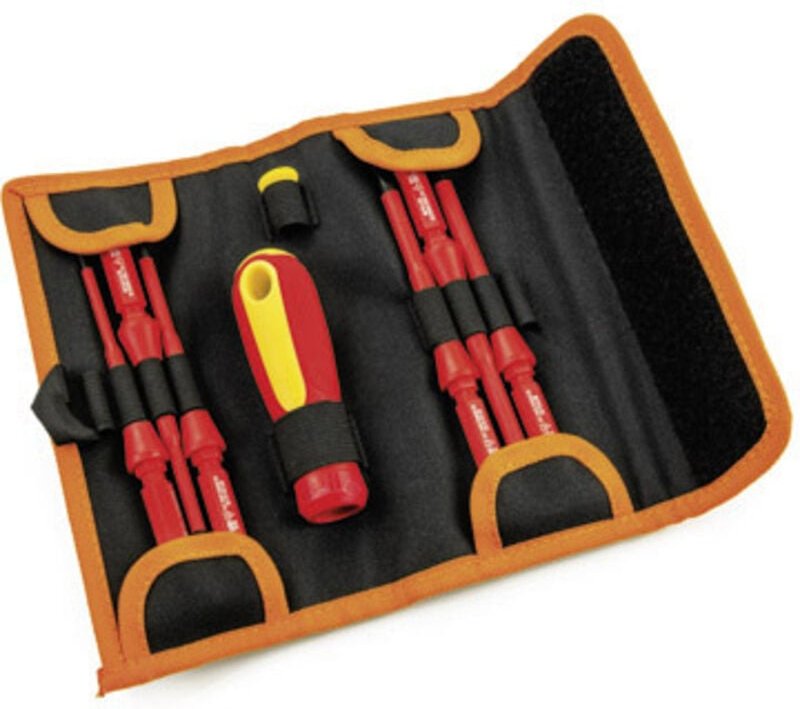 HT Instruments Aladino 1010690 Werkzeugset Elektriker, Handwerker, Heimwerker, VDE in Tasche
