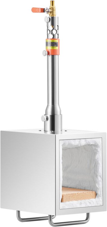 Mophorn - Tragbare Propan-Schmiede von , Hufschmiede mit 1 Brenner, 2600℉ (2600 °f), Messer- und Werkzeugherstellung, Ed...