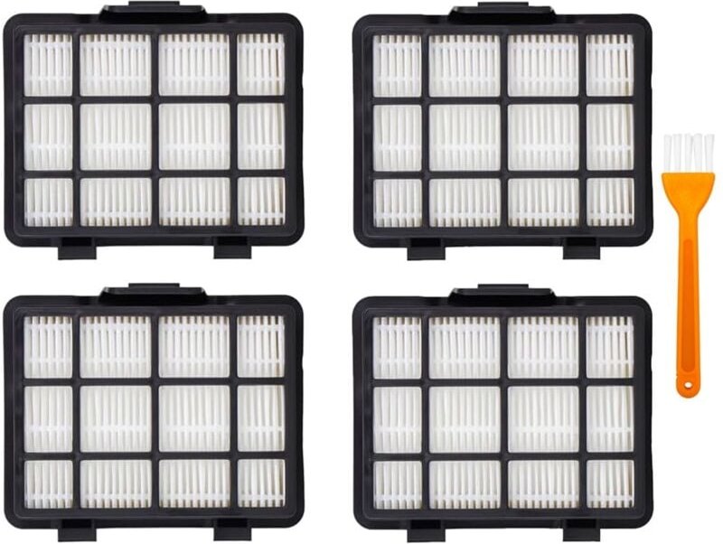 HEPA-Filter für beutellosen Kanisterstaubsauger NEN180 (4er-Pack)
