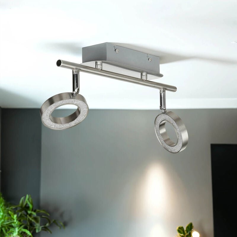 Licht-erlebnisse - led Deckenstrahler 3000 k 430 lm Modern Spot Lampe Wohnzimmer Küche