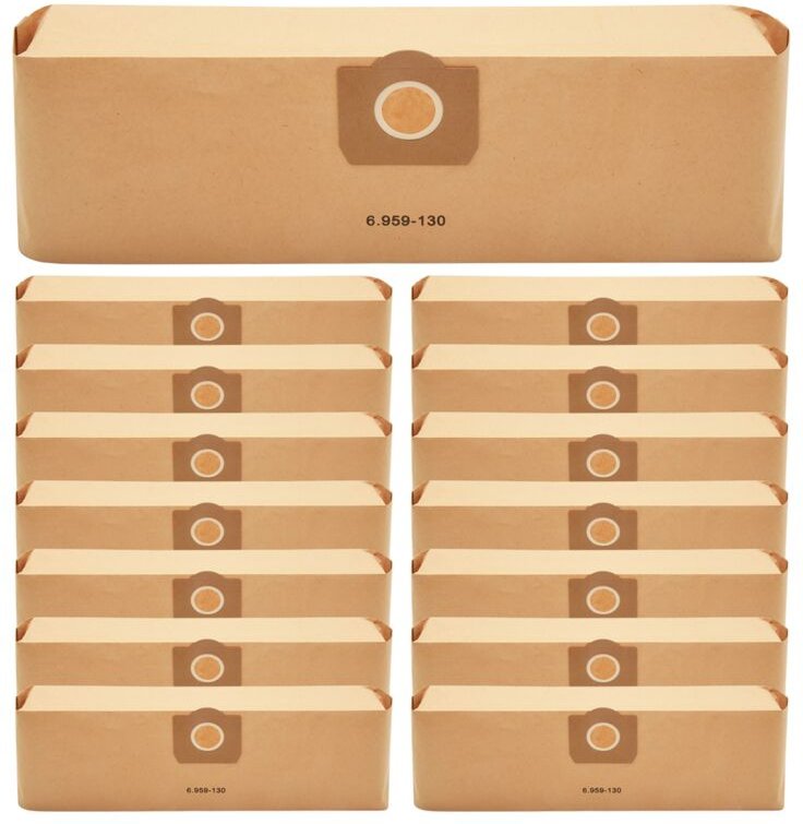 15 Stück Staubsaugerbeutel für 6.959-130.0 Filtertüten