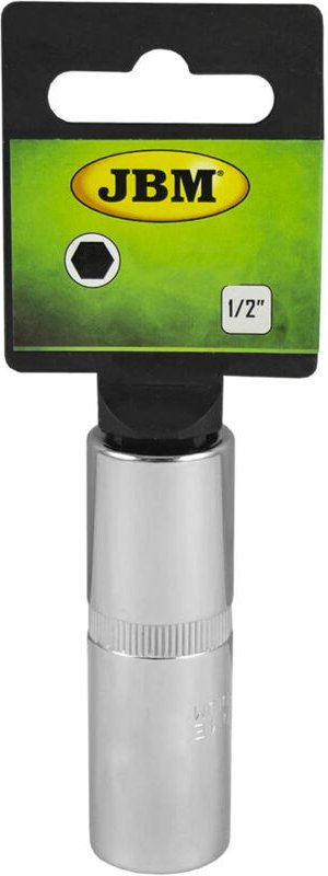 JBM - 21 mm Sechskant-Zündkerzenstecker. Chrom 13253