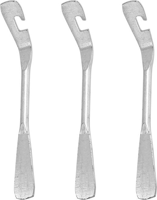 Tlily - 3x Reifenheber Metall Tire Lever Montierhebel Fahrrad Reifen Werkzeug Haken