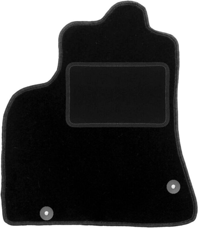 Fahrermatte schwarz für: Peugeot Partner II Tepee (2008-2018)