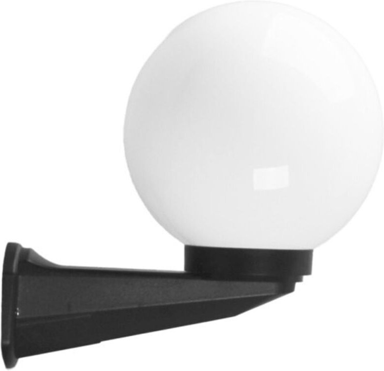 Wandleuchte abanto aussen 1xe27 schwarz ip44 29x20x30,5 cm