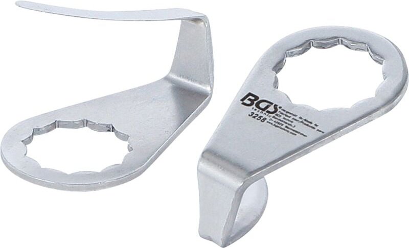 Bgs Technic - Ersatzmesser, halbrund für Art. 3218 & 9291 2 x 36 mm 2-tlg.