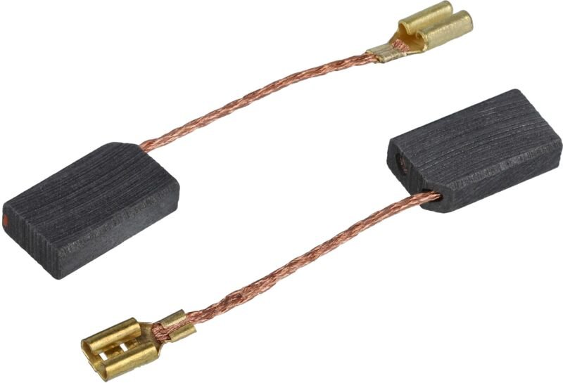 vhbw 2x Kohlebürste 5 x 10 x 17 mm kompatibel mit Fein WPO 12-27 E, RS 12-70, MF 12-180, WSG 12-70, WSG 12-150, KBM 65U ...