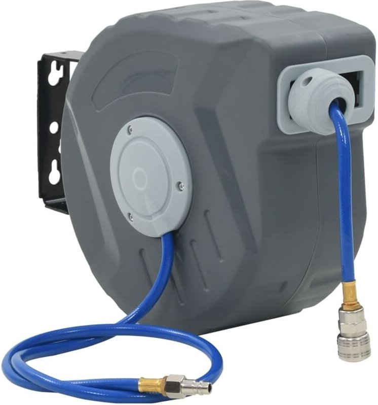 Automatischer Druckluft-Schlauchaufroller 1/4' 12 m Vidaxl