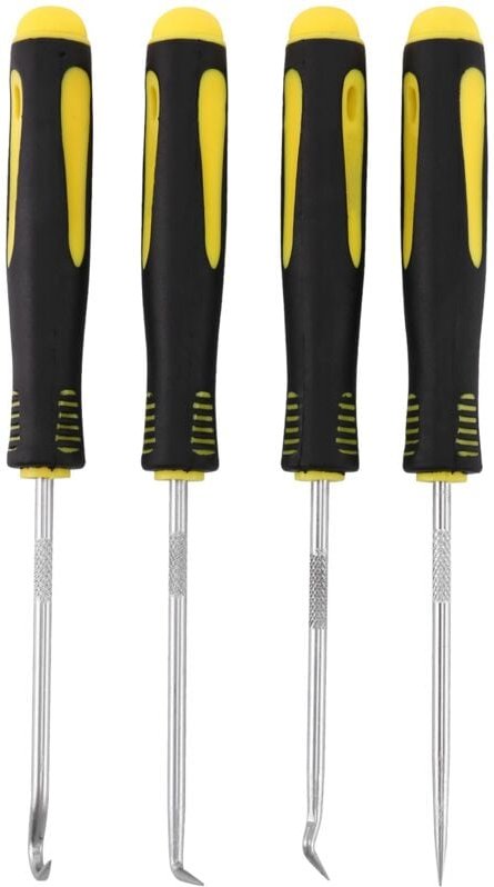 Tlily - 4 Stücke Schaber Haken Werkzeug Set Öl Dichtung Abzieher Gummi O-Ring Schraubendreher Hand Diy Entfernen Werkzeu...