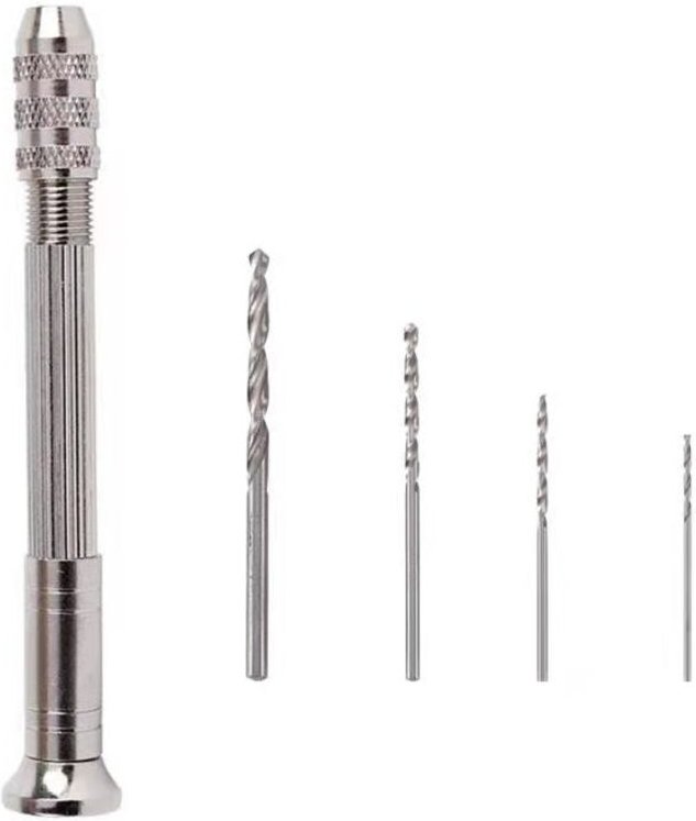 Lntyq - Handbohrmaschine, manuelle Bohrmaschine, Mini-Handbohrmaschine, manuelle Bohrwerkzeuge, Spiralbohrer, Holzbohrwe...